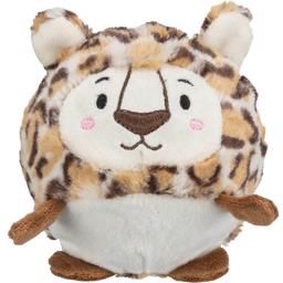 Trixie Leopard Hundboll Med Plysch & Gummi Möt Härliga Leo